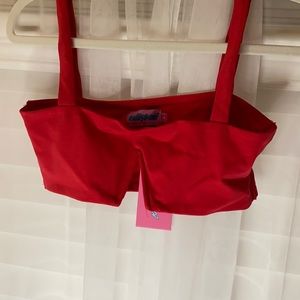 Edikted Valeria V crop top